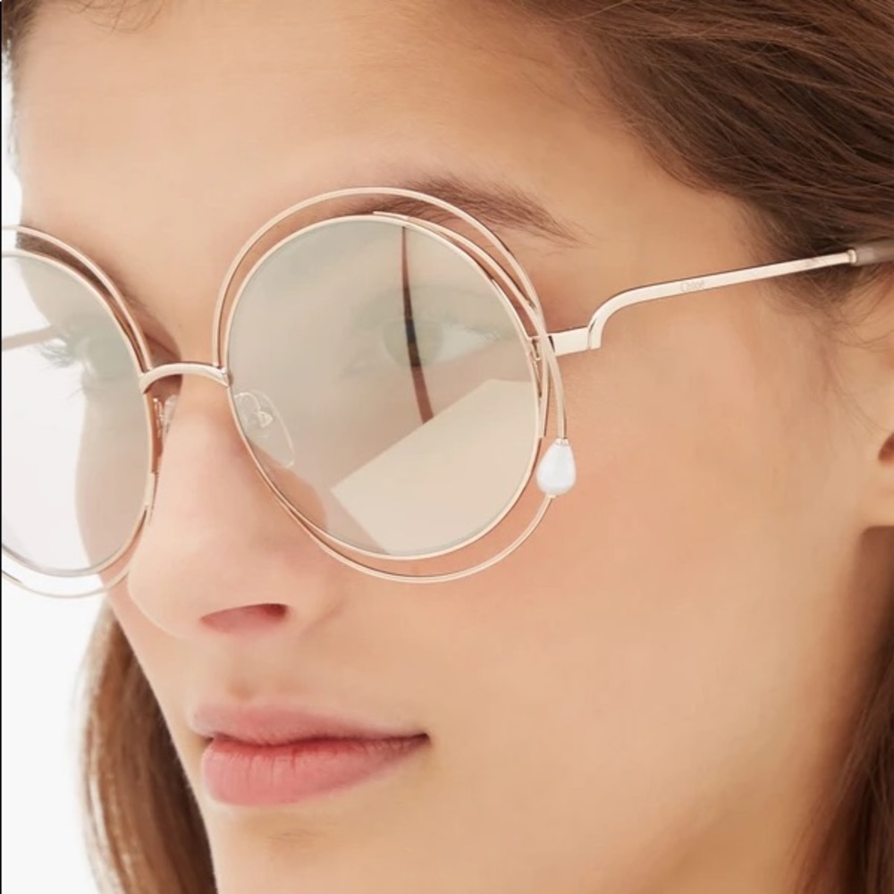 CHLOÉ Carlina Round Sunglasses - Picture 6 of 16